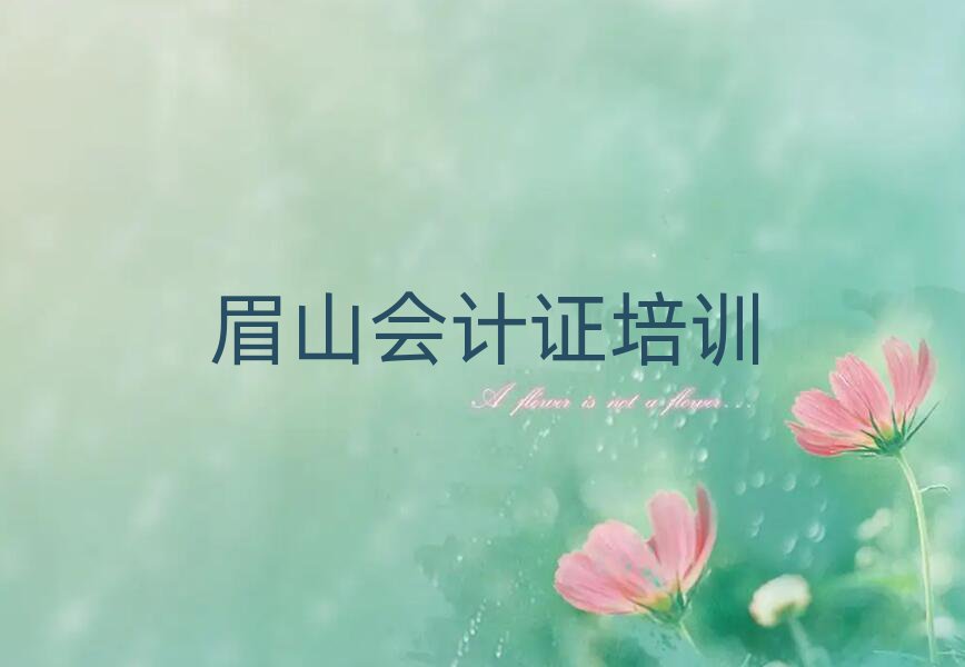 眉山會(huì)計(jì)證網(wǎng)校名單榜首出爐